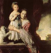 Sir Joshua Reynolds Georgiana,Countess Spencet and Lady Georgiana Spencer china oil painting reproduction